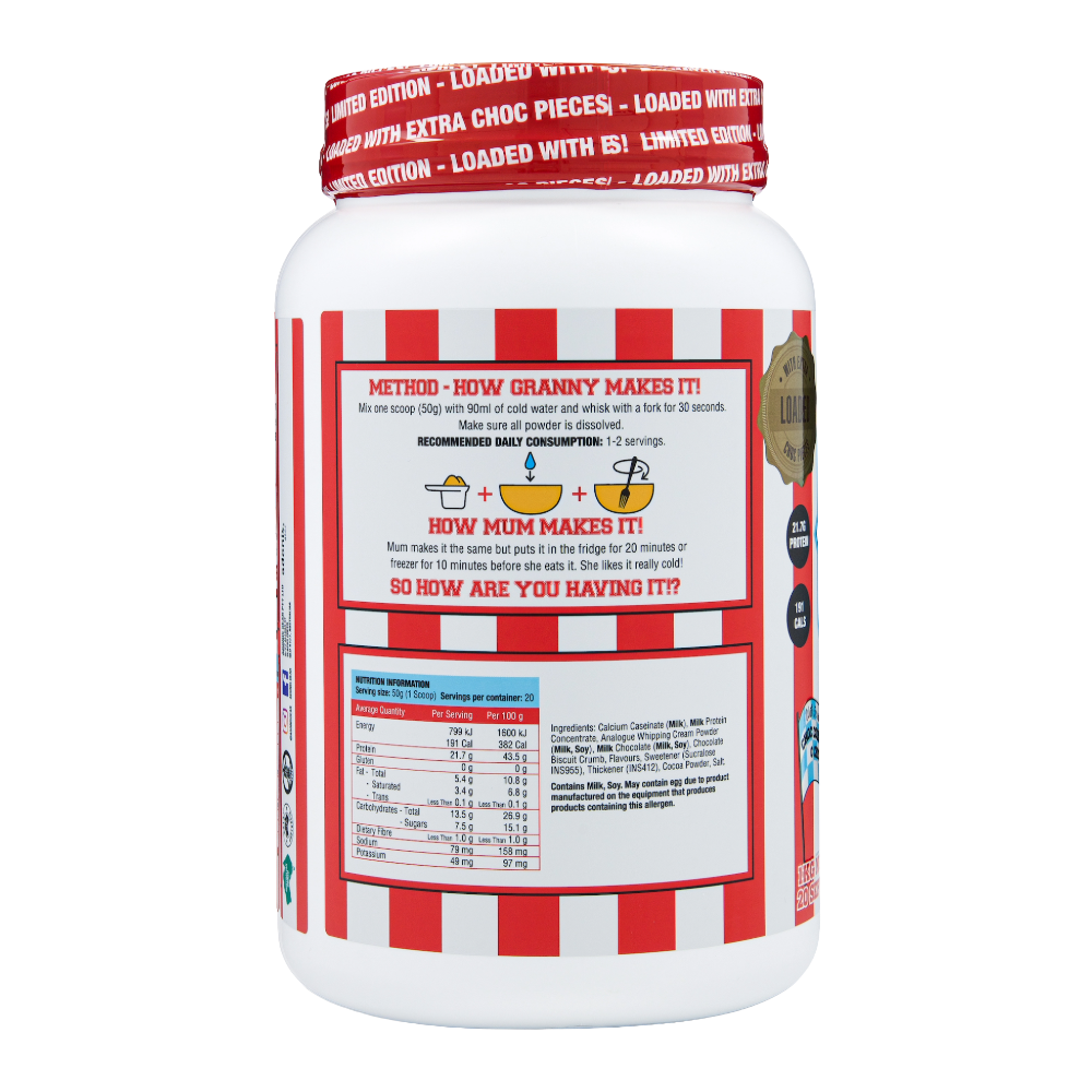 Adonis Gear, PROTEIN COOKIE DOUGH, 1kg, 25 Servings