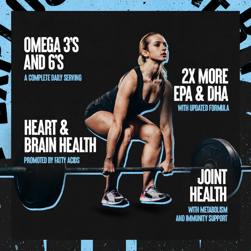 Animal, Advanced Omega-3 & EFAs Pill Packs, 30 Packs