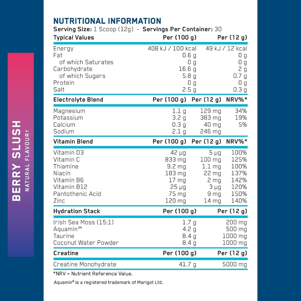 Applied Nutrition, Creatine + Hydration, 360g, 30 Servings