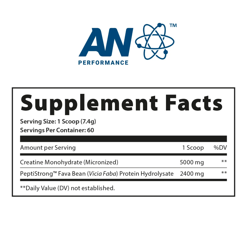 Applied Nutrition, Creatine Monohydrate + Peptide, 444g, 60 Servings