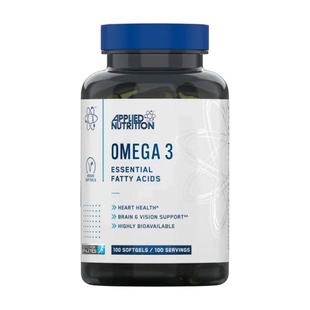Applied Nutrition, Omega 3 + Vitamin E, 100 Softgels, 100 Servings