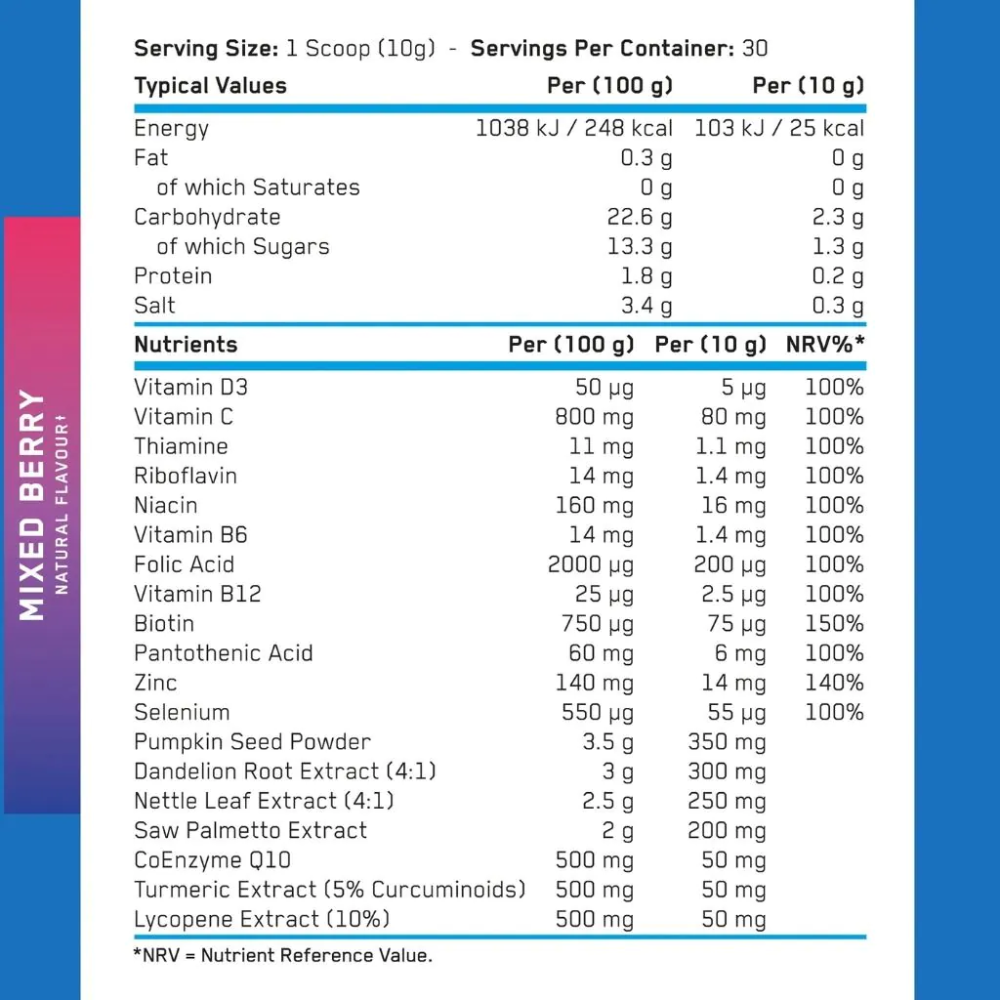 Applied Nutrition, Prostate Support, 300g, 30 Servings