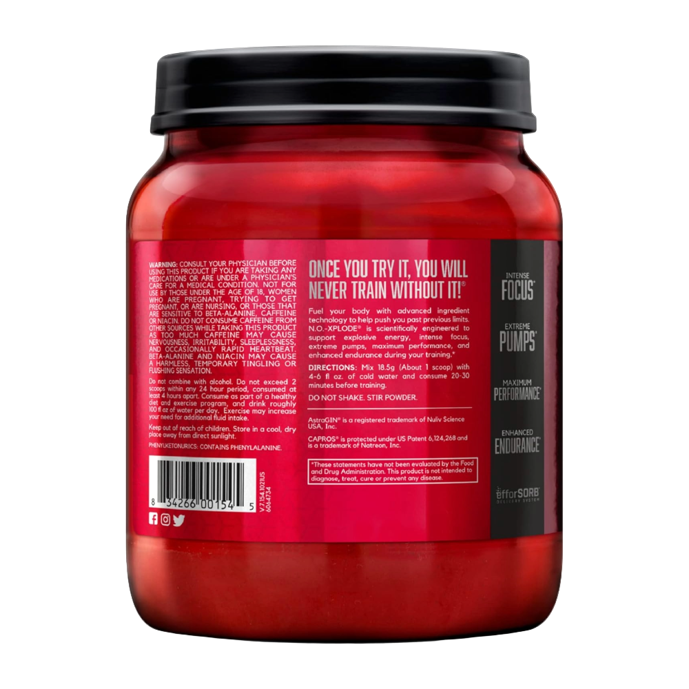 BSN, NO-XPLODE, 1.11Kg, 60 Servings