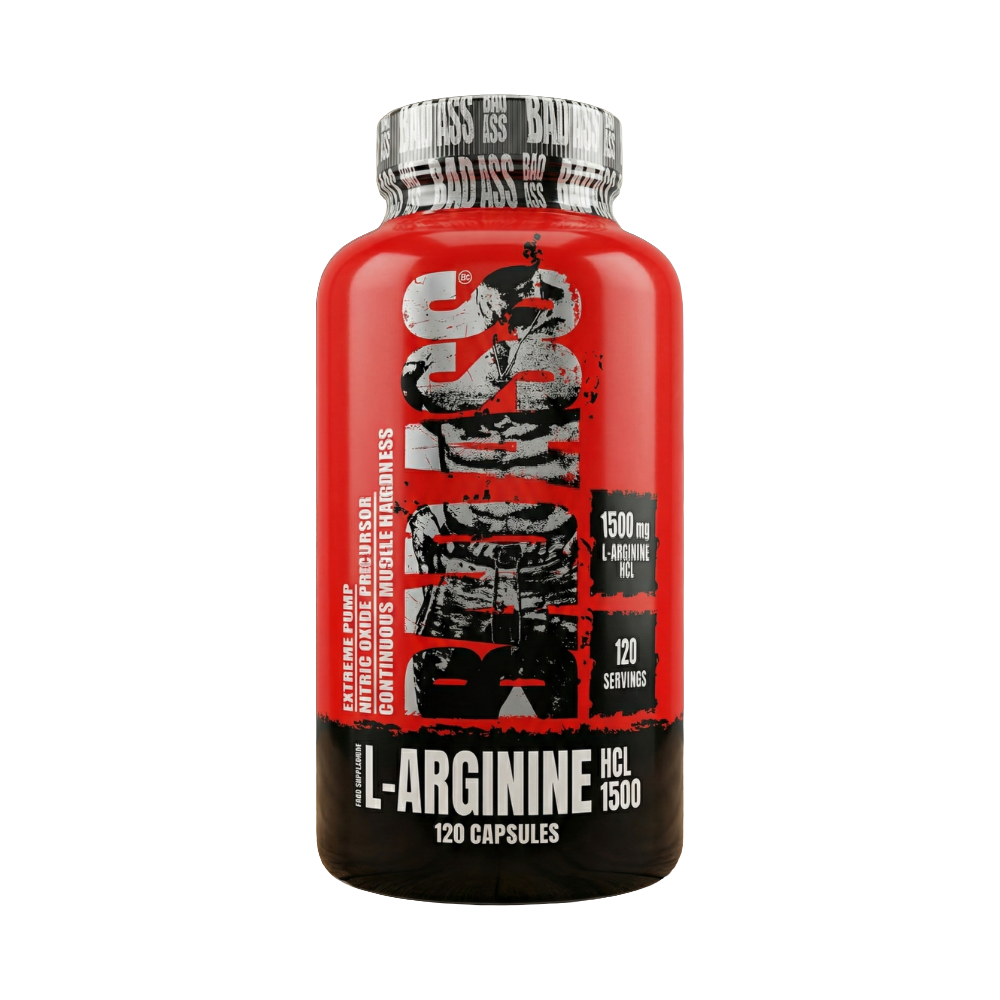 BadAss Nutrition, L- Arginine HCL 1500, 120 Capsules, 120 servings