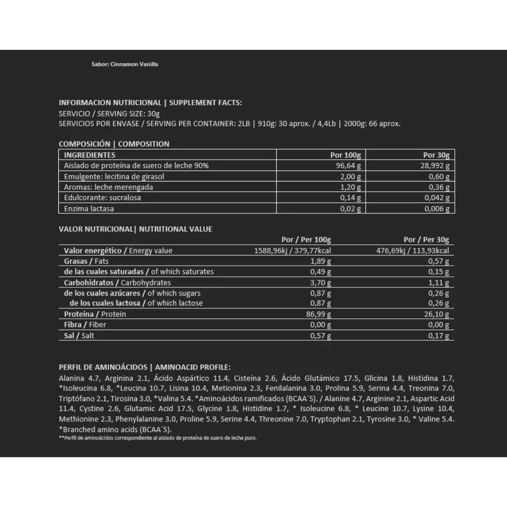 BigMan, Zero Isolate Whey, 2kg, 60 Servings
