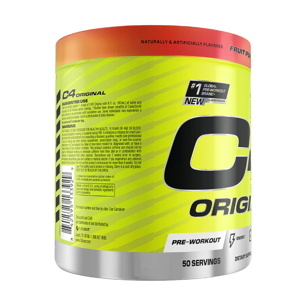 Cellucor, C4 Original Pre-Workout, 470g, 50 Servings