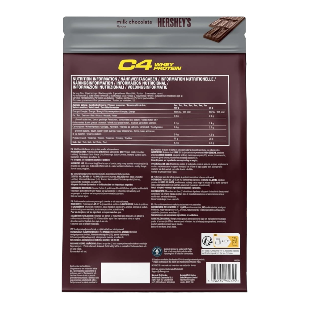 Cellucor, C4 Whey Protein, 800g, 22 Servings