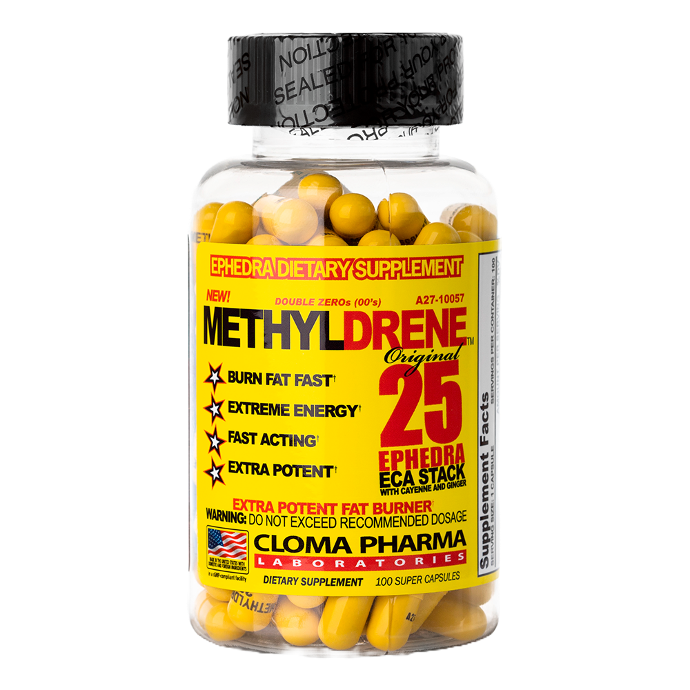 Cloma Pharma, Methyledrene, 100 Capsules, 100 Servings