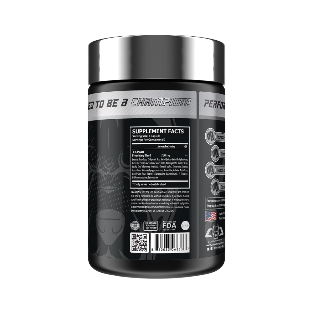 Core Champs, Azavar, 60 Capsules, 60 Servings