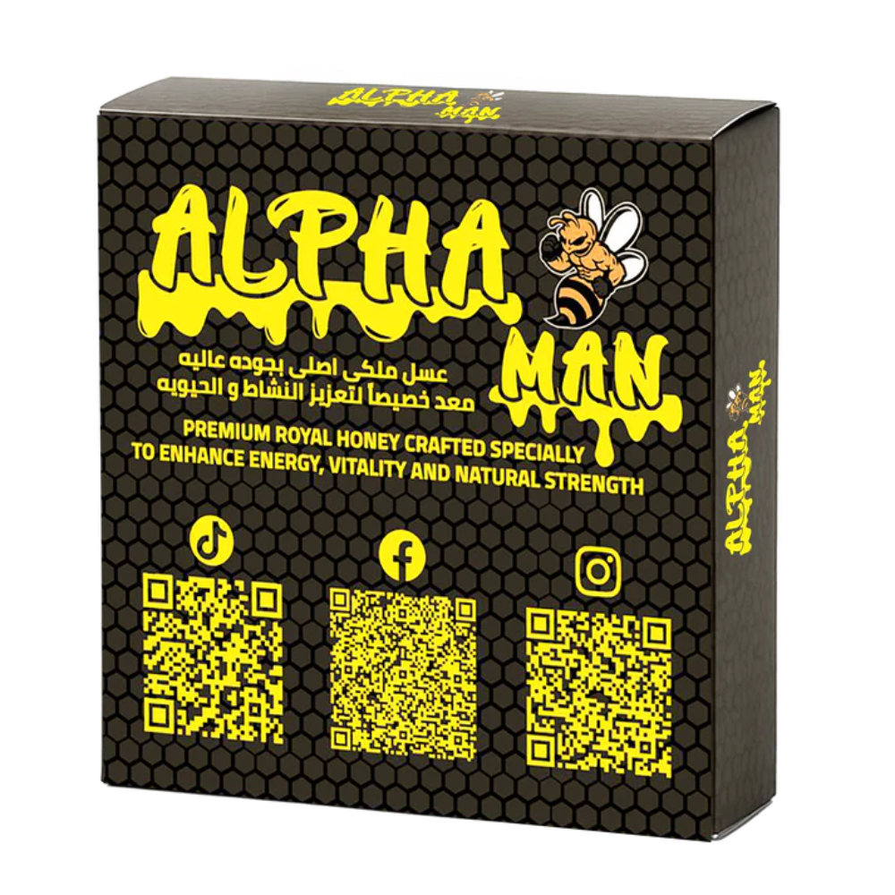 DR.Mohamed Mahmoud, AlphaMan Honey, 12 Sachet, 12 Servings