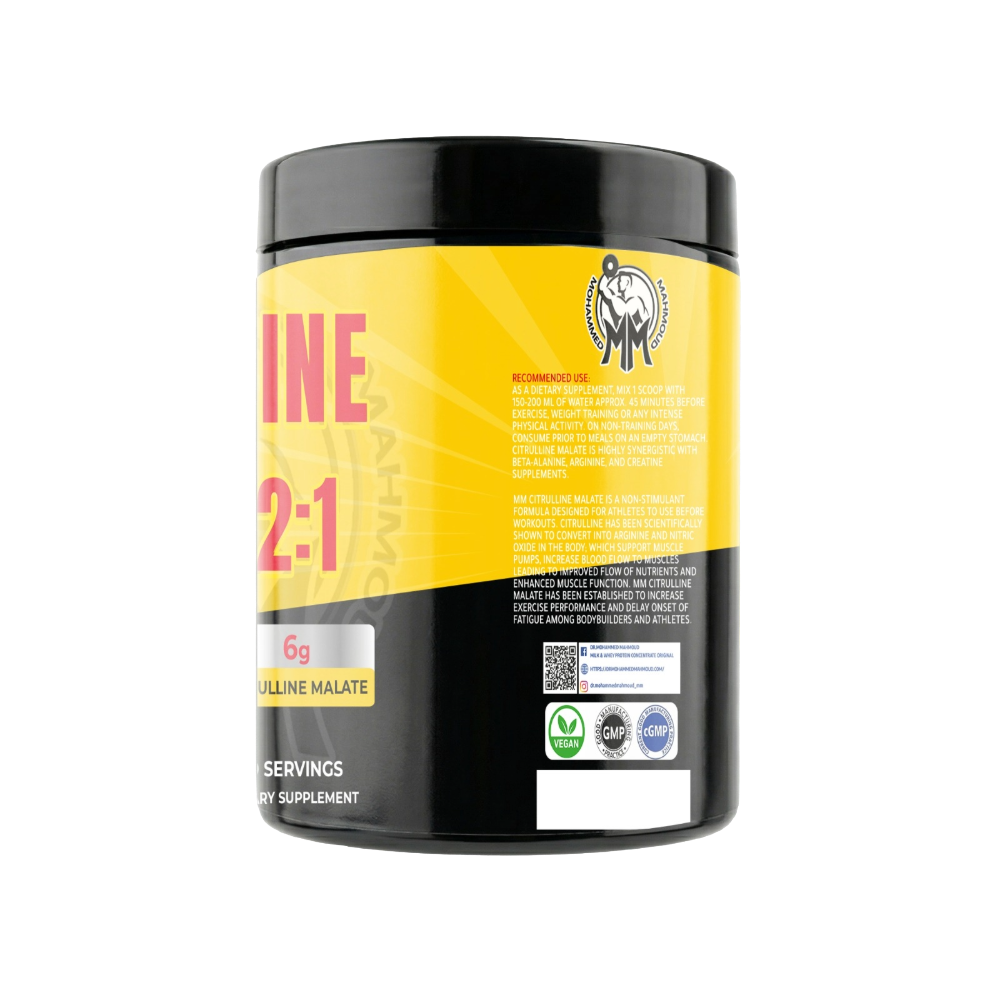 DR.Mohamed Mahmoud, Citrulline Malate 2:1, 300g, 50 Servings