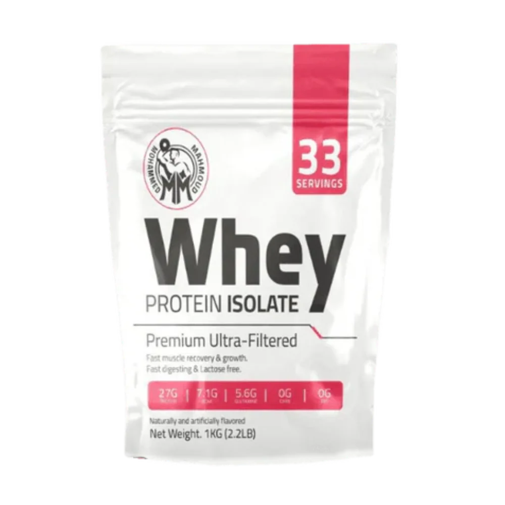 DR.Mohamed Mahmoud, Whey Protein Isolate, 1kg, 33 Servings