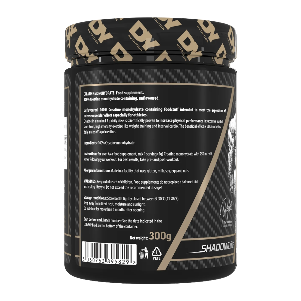Dy Nutrition, Creatine Monohydrate, 300g, 60 Serving