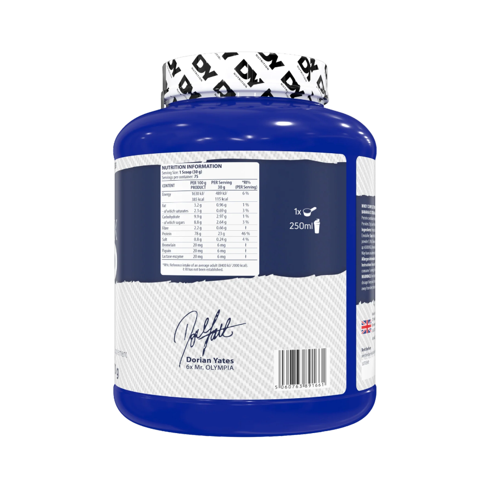 DY Nutrition, WHEY COMPLEX TEMPRO, 2.27kg, 75 Servings