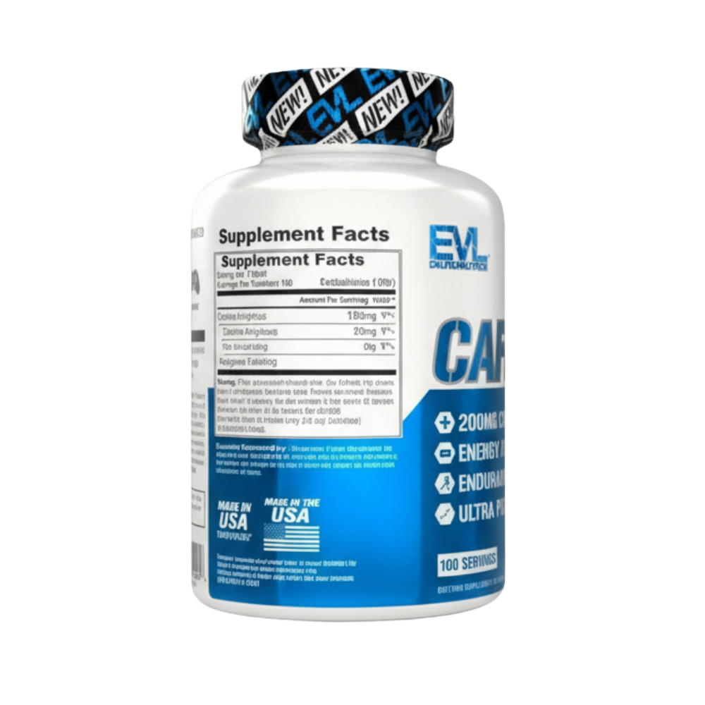 EVL, Caffeine, 100 Tablets, 100 Servings