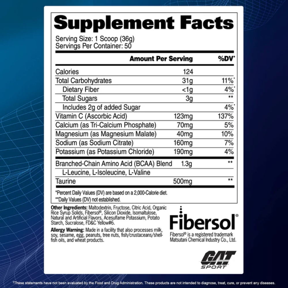 GAT Sports, Carbotein, 1.8kg, 50 Servings