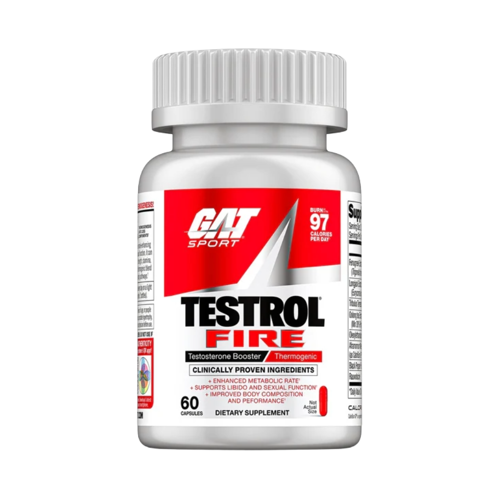 GAT Sports, Testrol Fire, 60 Capules, 30 Servings