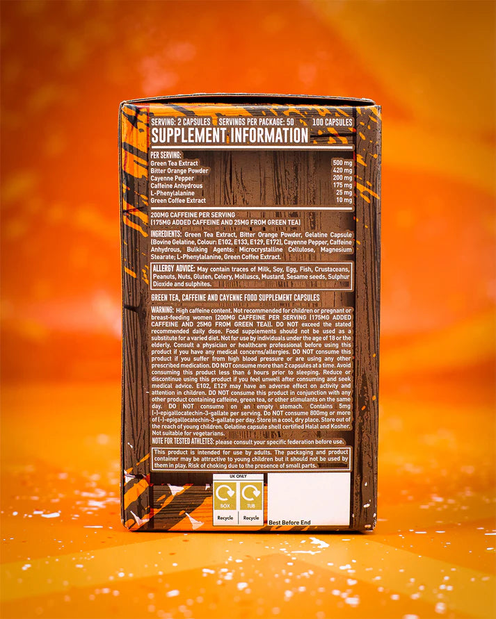 Grenade, Thermo Detonator, 100 Capsules, 50 Servings