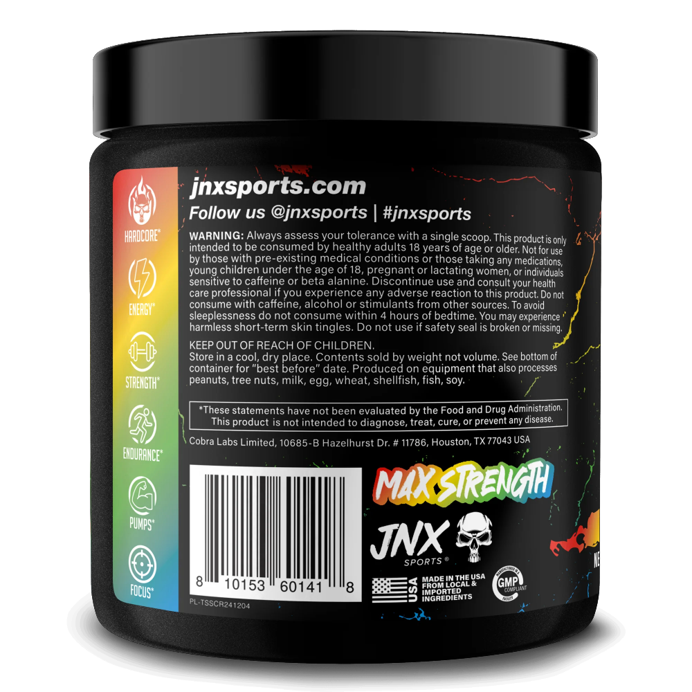 JNX Sports, The Shadow! Pre-Workout, 280g, 30 Servings