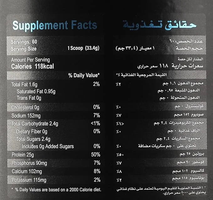 Limitless Alpha, Whey Concentrate, 2kg, 60 Servings