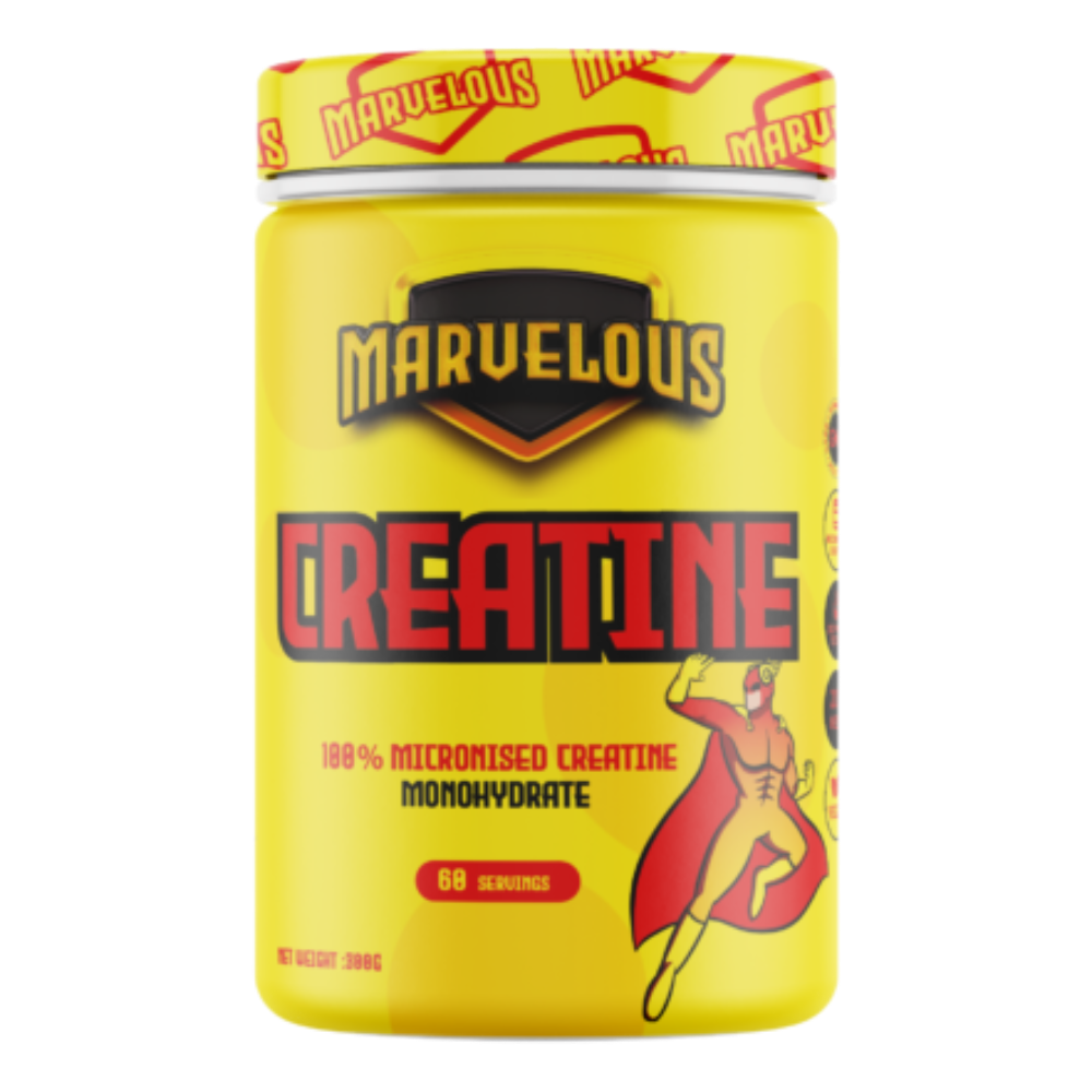 Marvelous Nutrition, Creatine Monohydrate, Unflavored, 300G, 60 Serving
