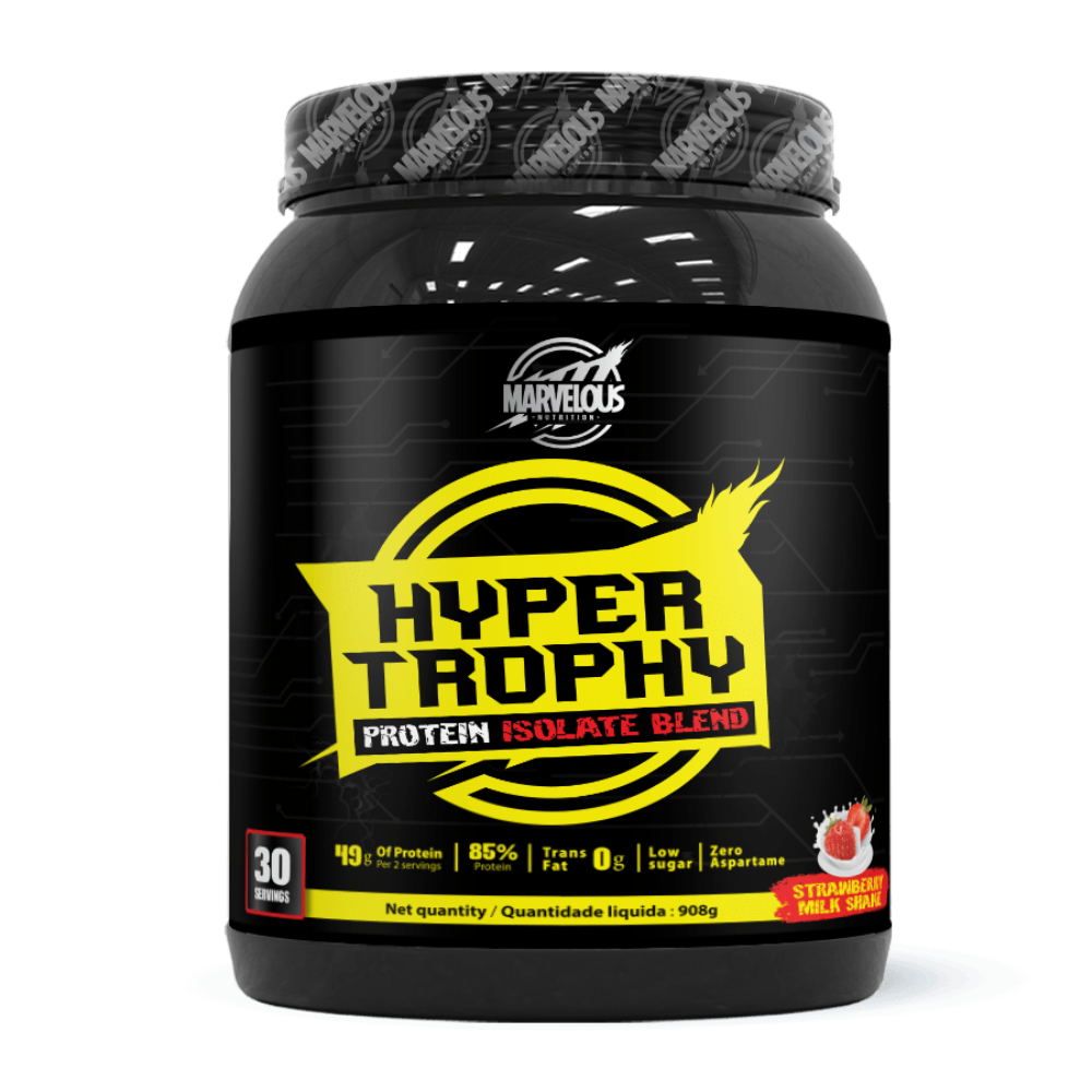 Marvelous Nutrition, Hyper Trophy Protein Isolate Blend, 908G, 33 Servings