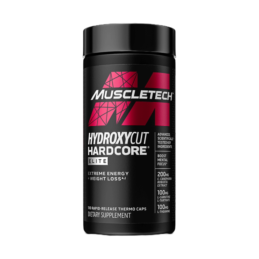 MuscleTech, Hydroxycut Hardcore Elite, 110 Rapid Release Thermo Capsules, 55 Serving