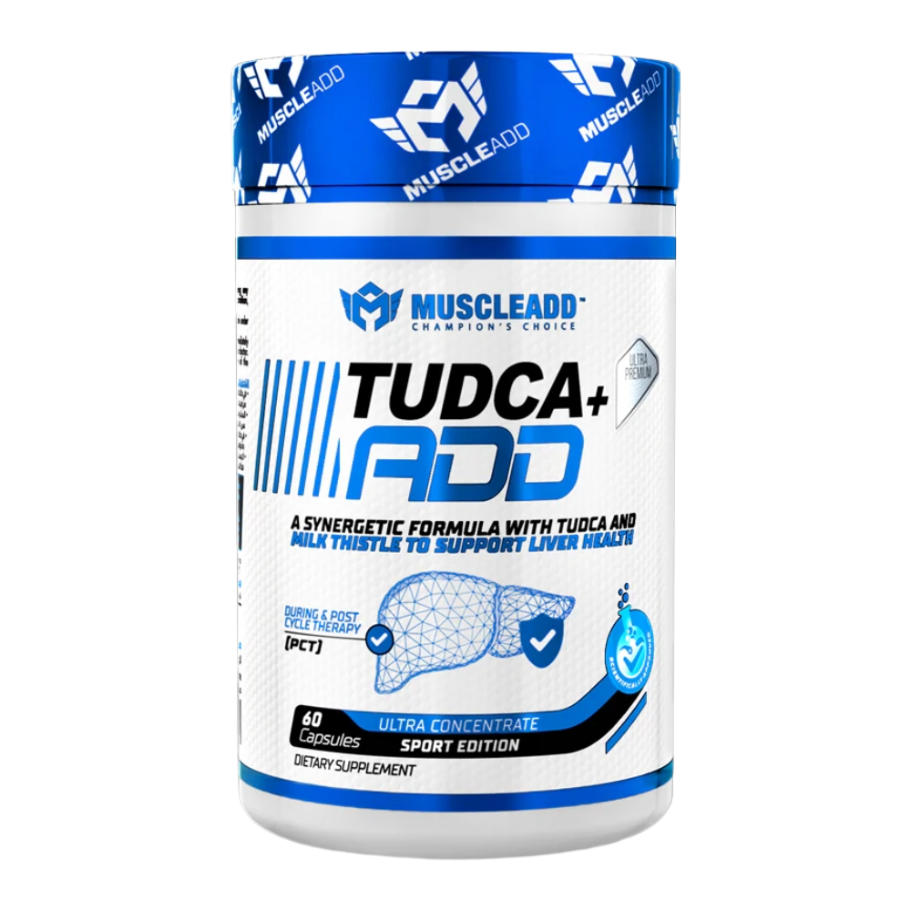 Muscleadd, Tudca+ ADD, 60 Capsules, 60 Servings