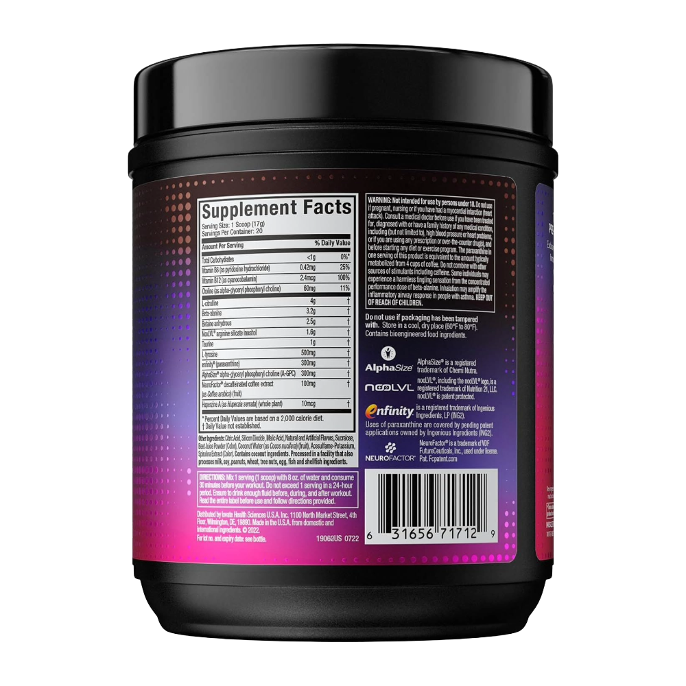 Muscletech, EuphoriQ Pre-Workout, 340g, 20 Servings