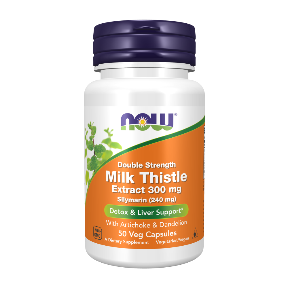 Now Foods, Milk Thistle Extract, 300 mg, 50 Veg Capsules, 50 Servings
