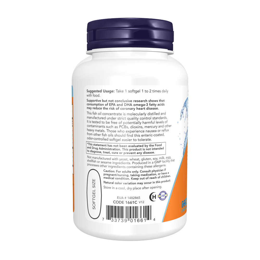 Now Foods, Ultra Omega 3, 180 Softgel, 180 Servings
