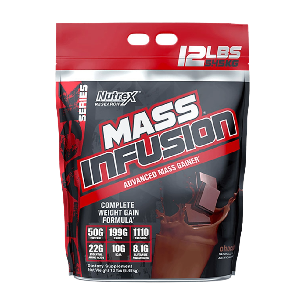Nutrex Research, Mass Infusion, 5.45kg, 19 Servings