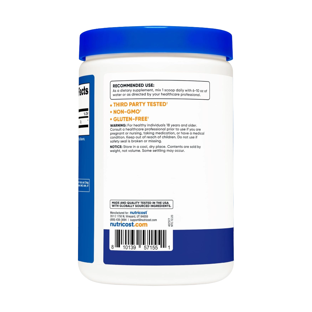 Nutricost, D-Aspartic Acid (DAA), 300G, 75 Servings