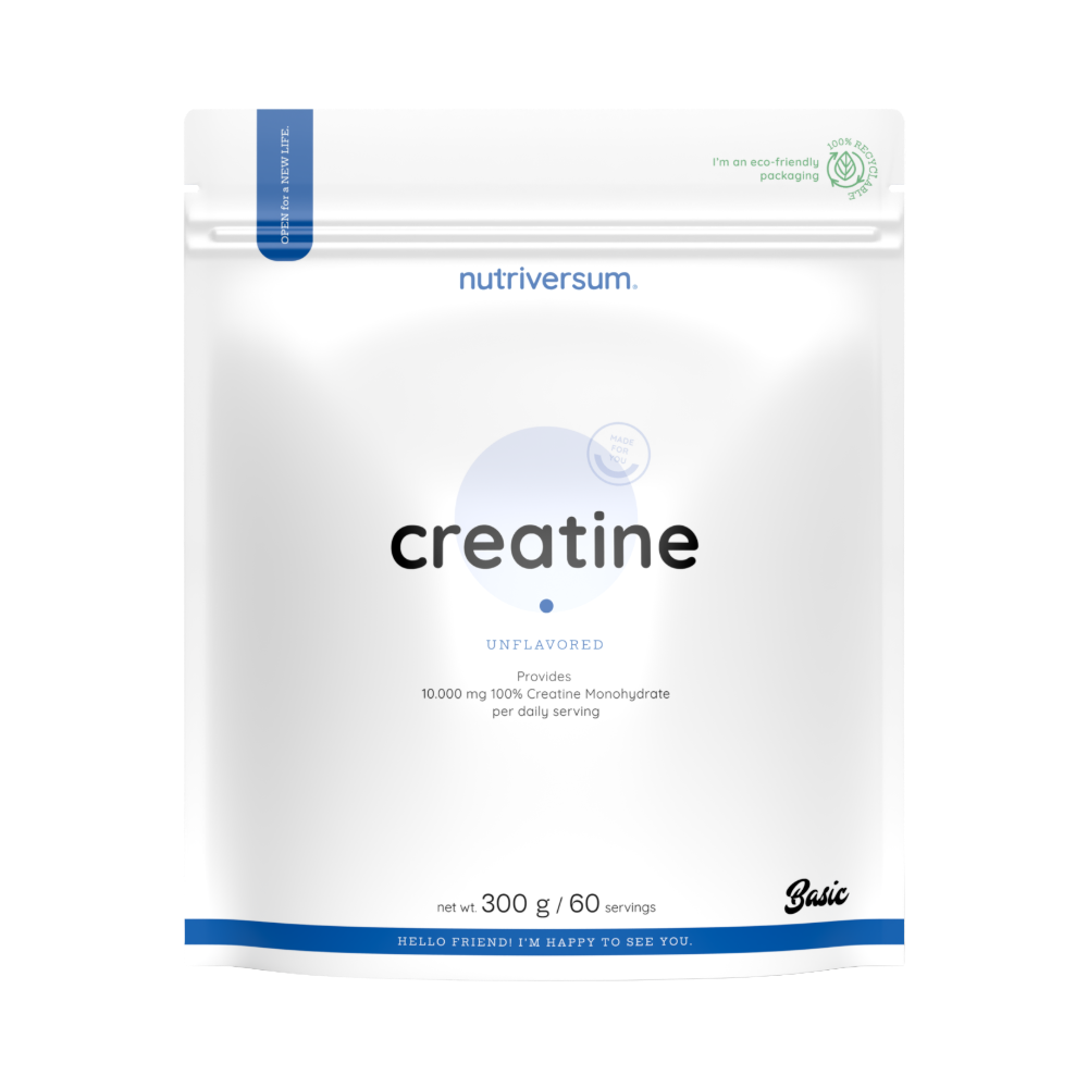 Nutriversum, Creatine Monohydrate, 500g, 147 Servings