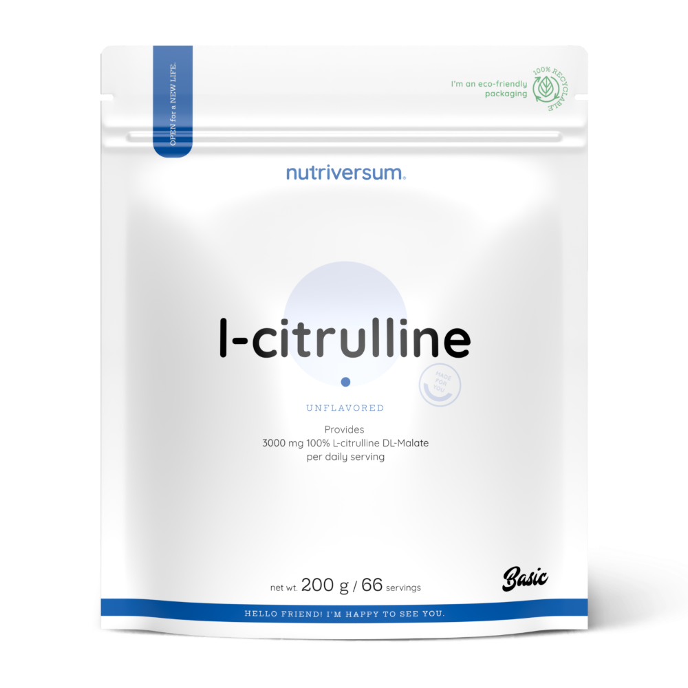 Nutriversum, L-Citrulline, 200g, 66 Servings