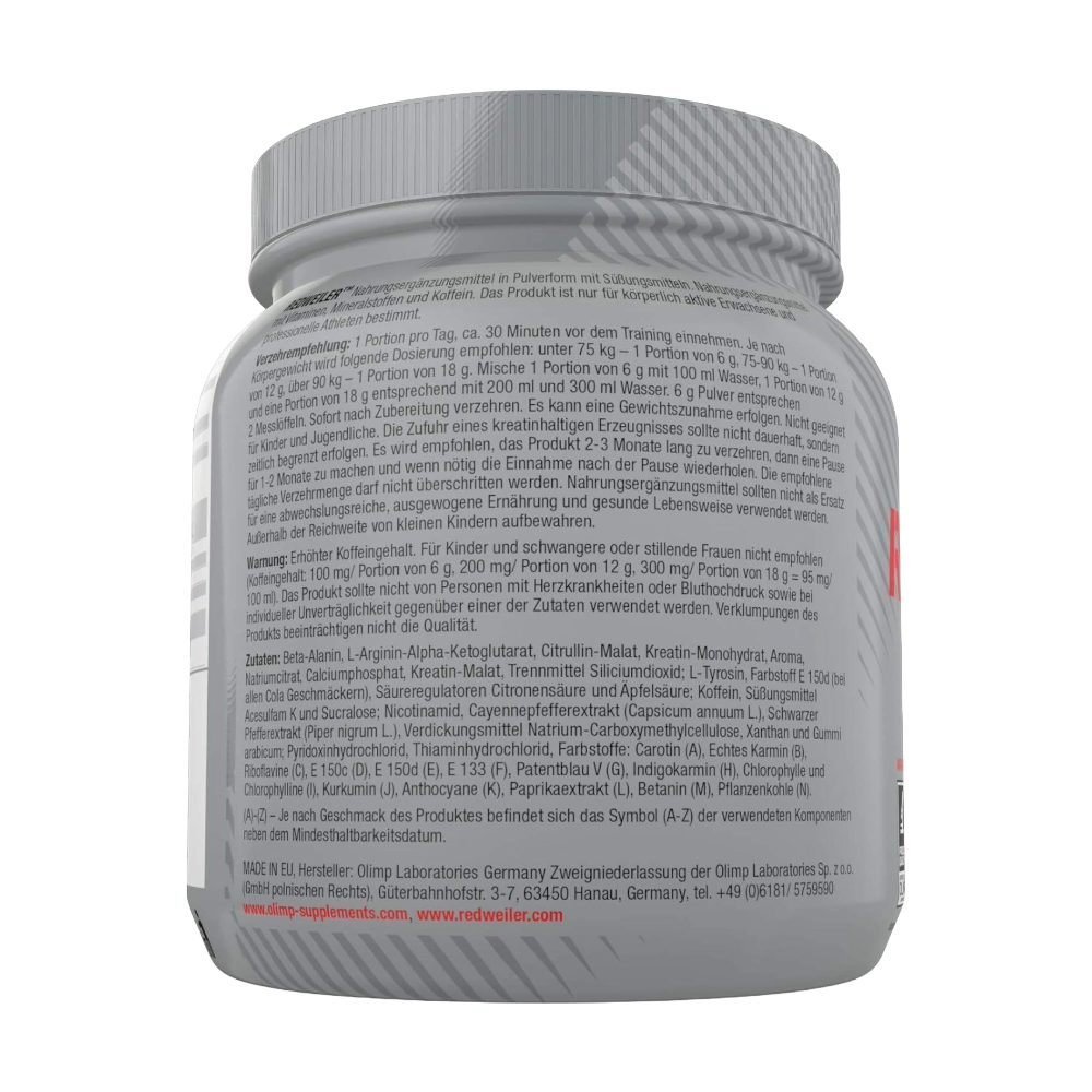 Olimp, Redweiler, 480g, 80 Servings