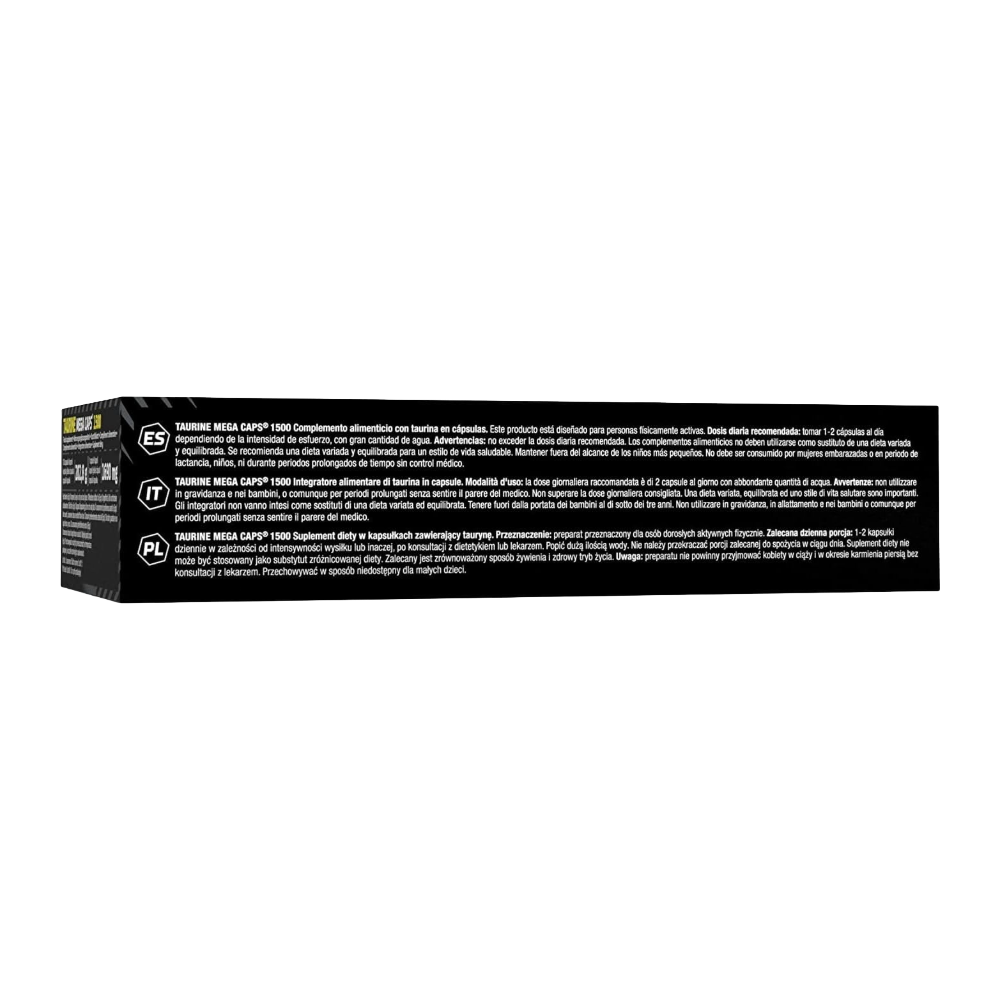 Olimp, Taurine Mega Caps 1500, 120 Capsules, 120 Servings