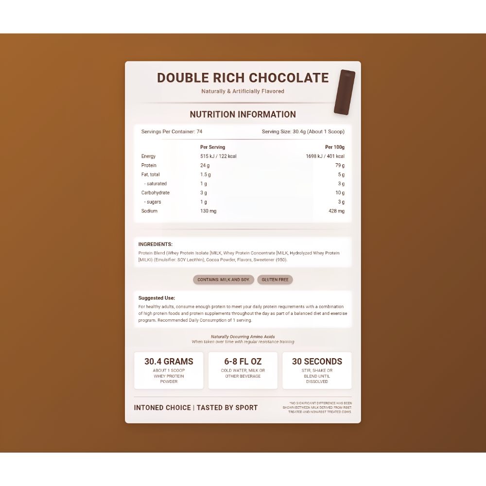 Optimum Nutrition, Gold Standard 100% Whey, 2.2kg