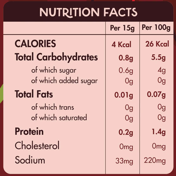 Organic Nation, Guilt Free Hot Barbecue, Zero Added Sugar, 350Ml