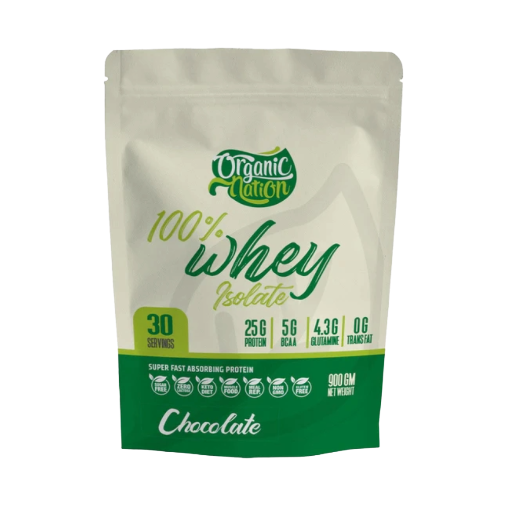 Organic Nation, Whey Isolate, 1kg, 30 Servings