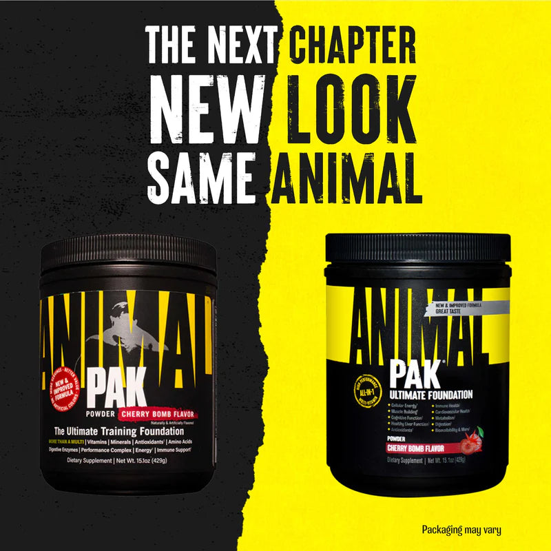 Animal, Pak, Powder, 340g, 44 Servings