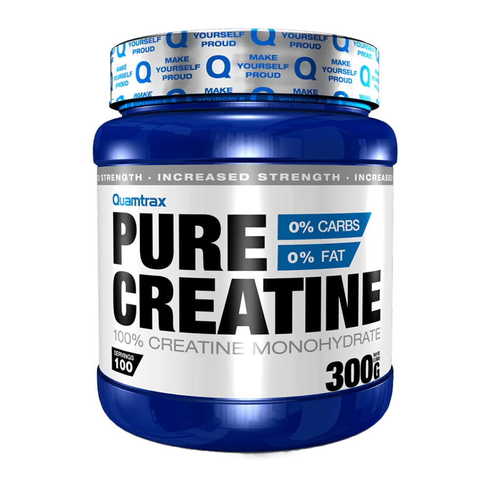 Quamtrax, Pure 100% Creatine Monohydrate, 300G, 100 Serving