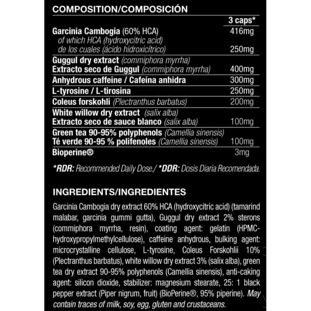 Quamtrax, Thermogenic HIT, 90 Capsules, 30 Servings