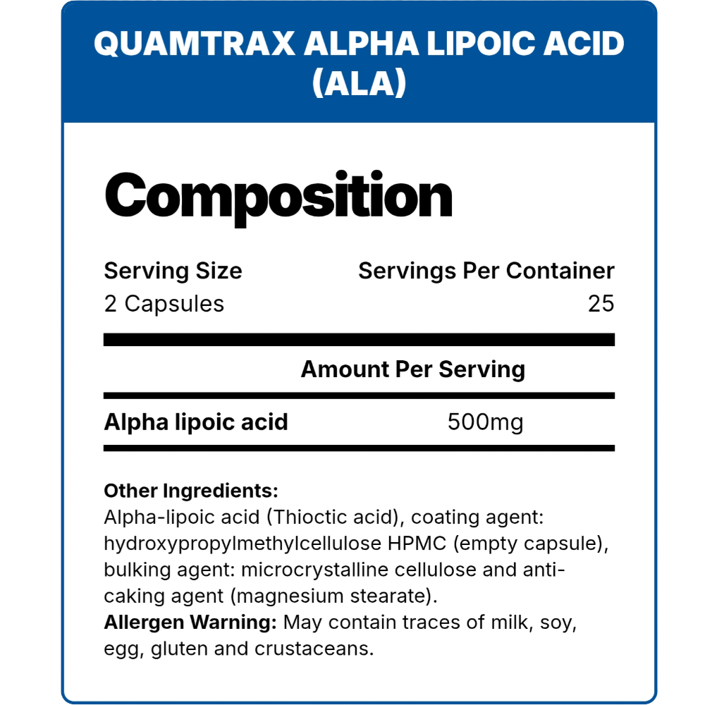 Quamtrex, Ala, 50 Capsules, 25 Servings