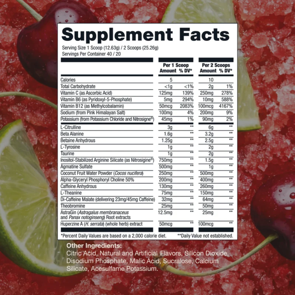 Raw Nutrition, Thavage Pre-Workout, 505g, 40/20 Servings