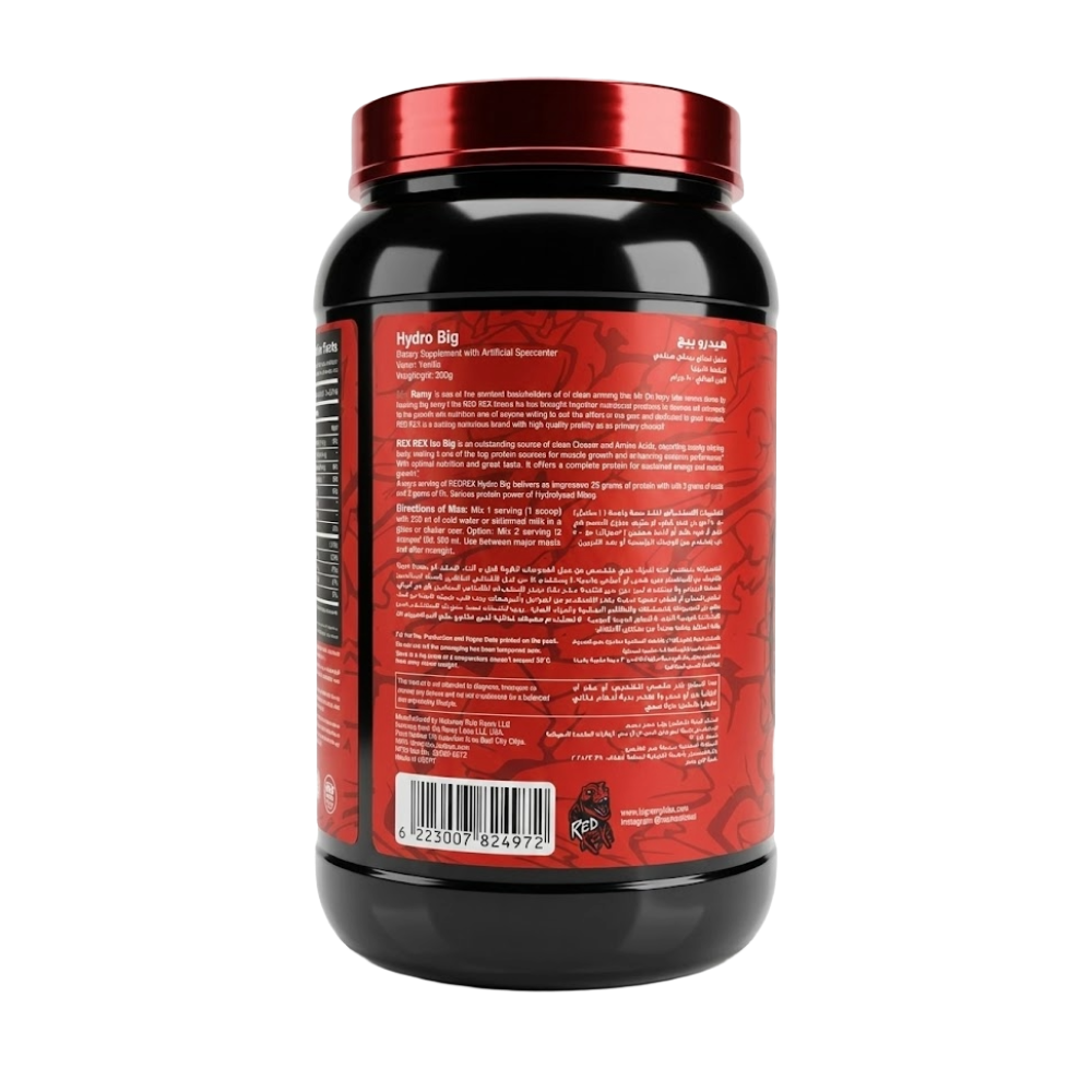 Red Rex, Hydro Big, 800g, 25 Servings