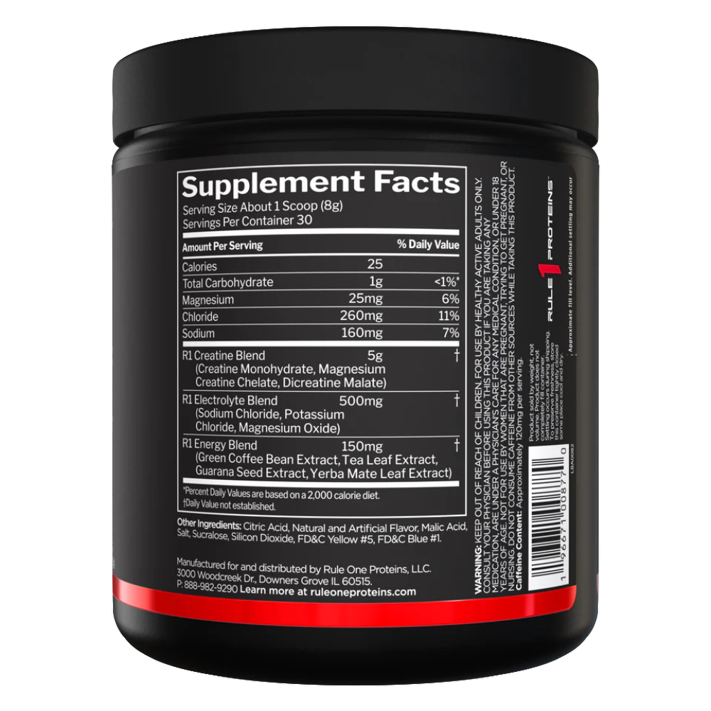 Rule One, Charged Creatine, 240g, 30 Servings