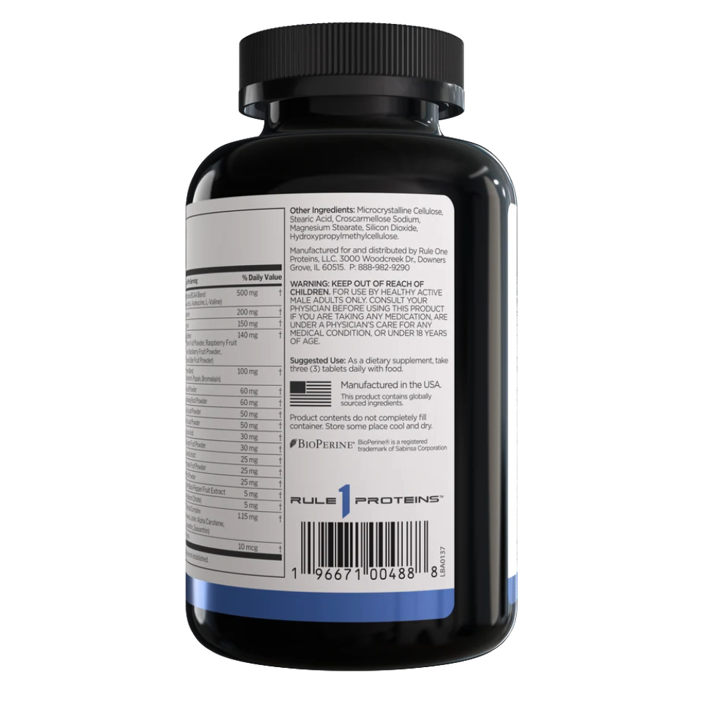 Rule One, Men's Multi, 180 TABLETS, 60 Servings