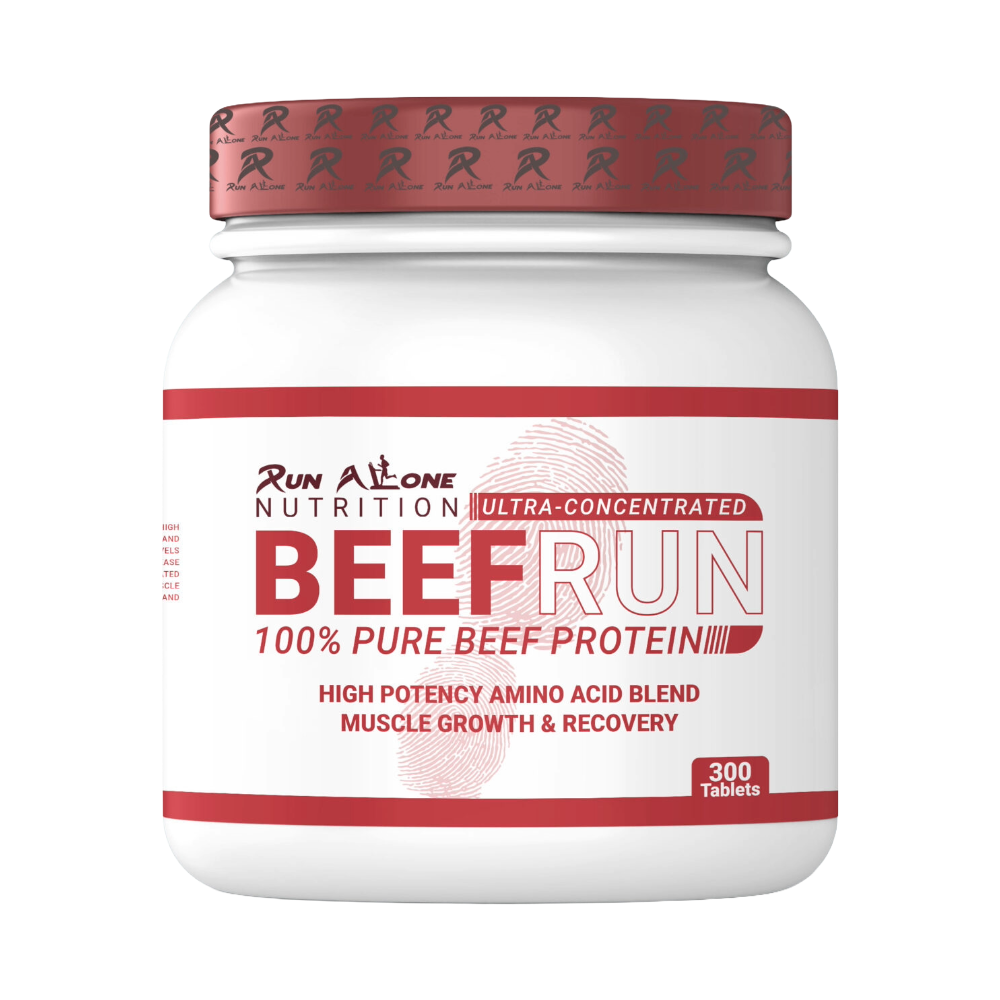 Run Alone Nutrition, Beef Amino, 300 Tablets, 100 Servings