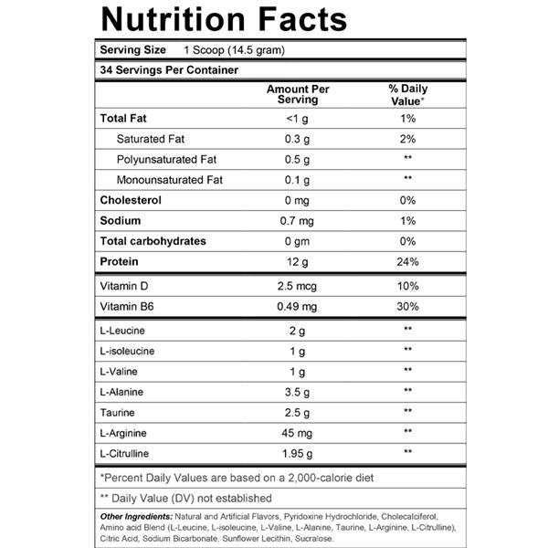 Run Alone Nutrition, EAA Run, 435g, 34 Servings